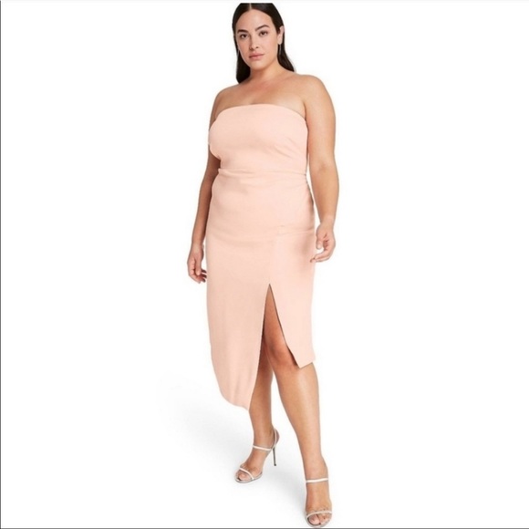 Cushnie Dresses Nwt Cushnie X Target Blush Pink Asymmetrical Dress